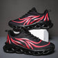 Black Blade Shoes for Men Antiskid Damping Men Athletic Training Run Sneakers Breathable Runing