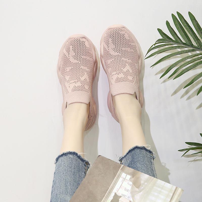 Women Sneakers Fashion Socks Shoes Casual White Sneakers Summer Knitted Vulcanized Shoes Trainers Women's Tennis