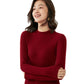 Wealthy Bird Autumn and Winter Cardigan Women's Self-cultivation Solid Color Thickening Half High Neck Cashmere Knitted Sweater Bottoming Shirt Tide