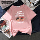 WTEMPO Print T-Shirt Summer women Fashion Casual O neck Short sleeve Graphic Tee Female Tops Zaraing