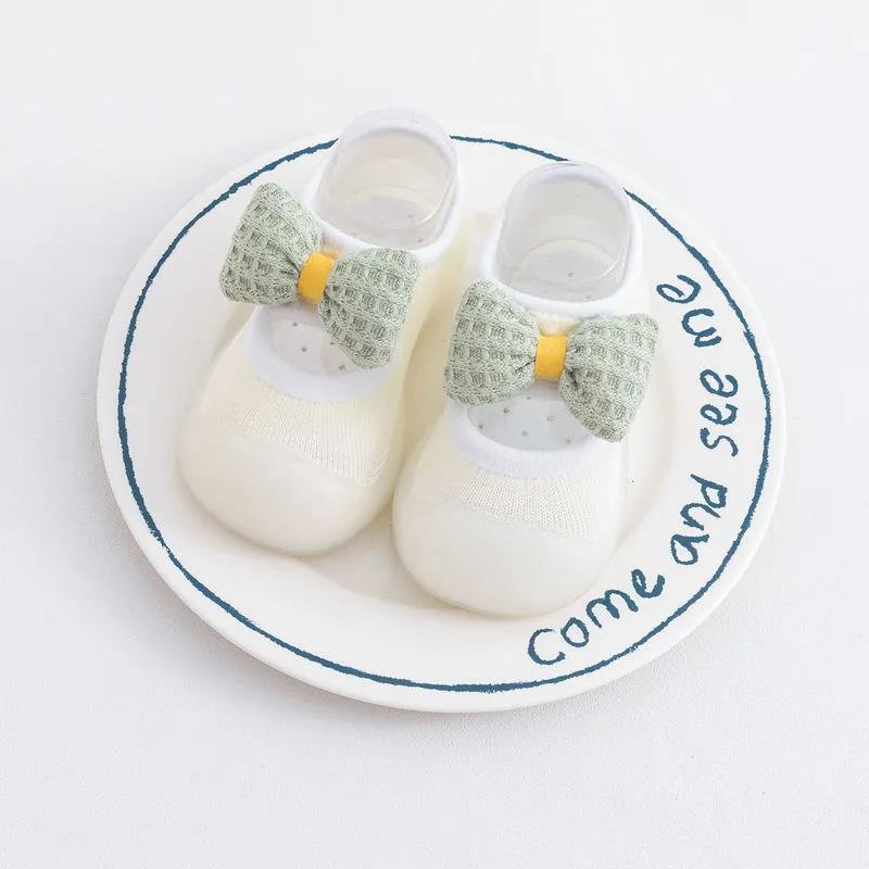 Summer Baby Toddler Shoes Breathable Non-slip Soft Bottom Floor Shoes Boys and Girls Toddler Socks Shoes