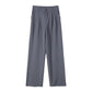 Flared Pants Women Plus Size Loose Trousers Spring Autumn Casual Baggy Pants Women Bottoms