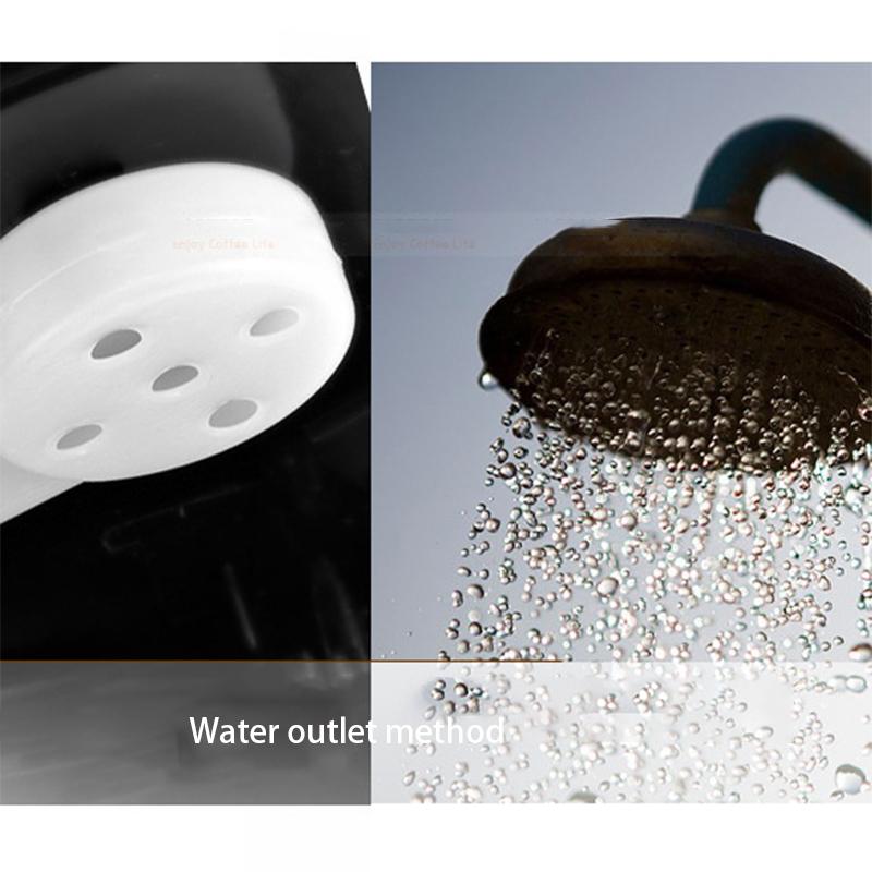 Coffee and Teapot Household Portable Automatic Mini American Coffee Machine Drip Type Freshly Ground Manual Coffee Machine 220V