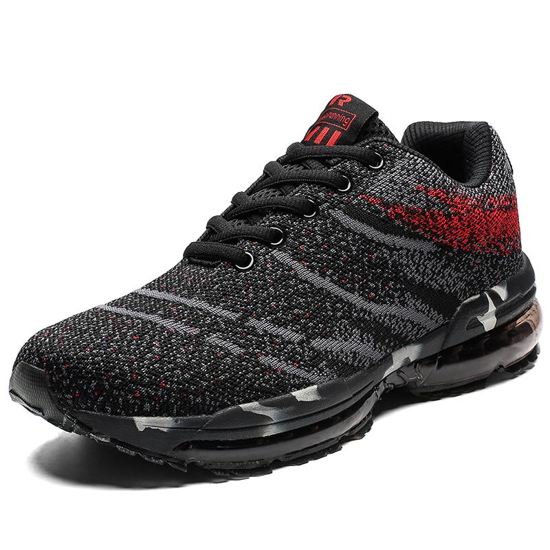 Summer Men Shoes Breathable Running Sneakers Athletic Trainers Anti-skid Jogging Sneakers Zapatillas