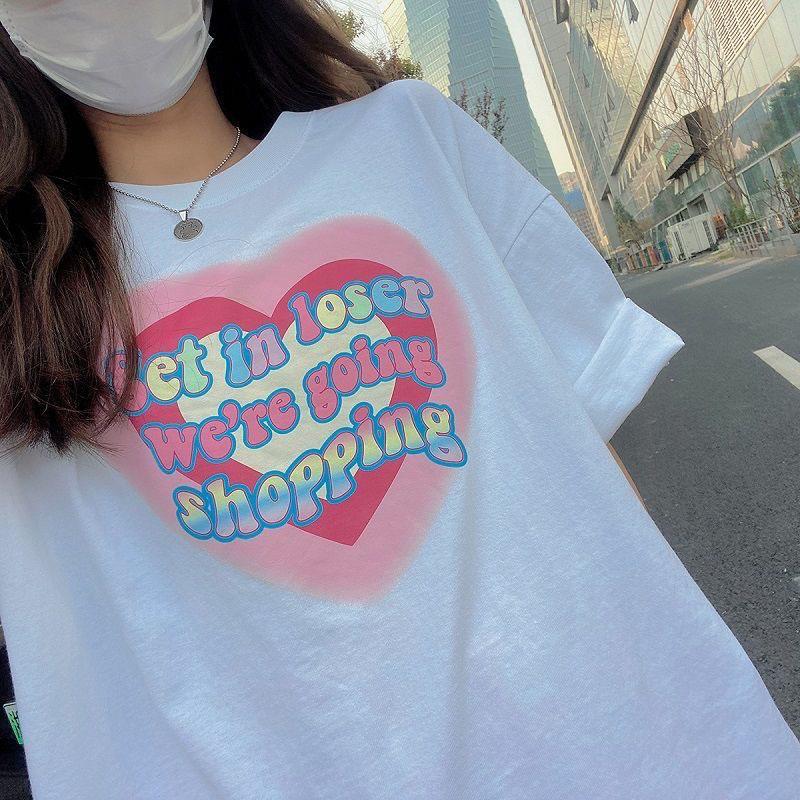 2PCS Summer Korean Version Suit Student Loose Short-sleeved T-shirt Top + Plaid Wide-leg Pants Two-piece Suit Ladies Casual Suit Fitness Sets