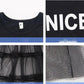 Summer Girls Tutu Dress Baby Dress Kids Dress Children Vestidos Toddler Dress Letter See Through Mesh Patch 2 To 7 Yrs