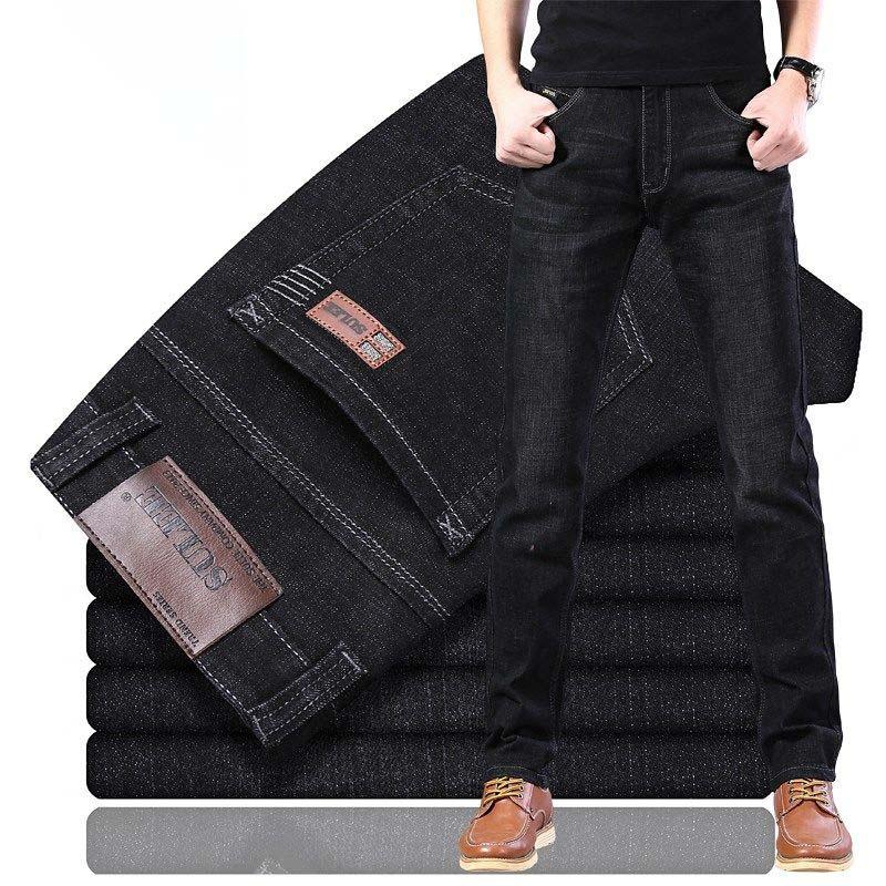Summer Thin Retro Stretch Loose  Business Casual Straight Youth Trousers