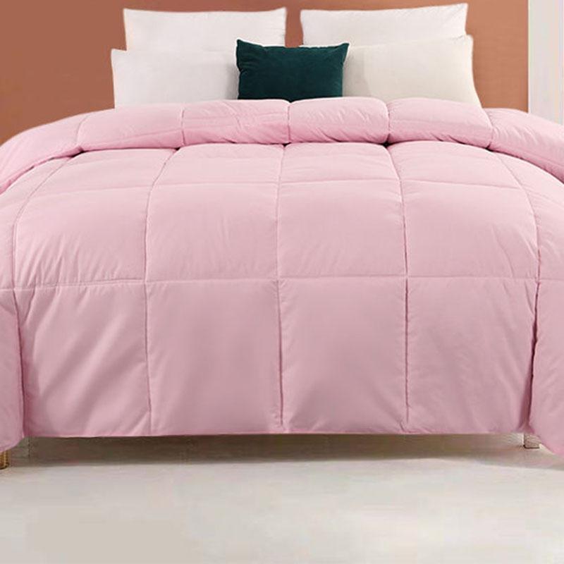 Thickened Warm Down Quilt Antibacterial Solid Color Large Quilt Household Bedding