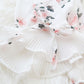Large Size Dress Summer Mid-length Sweet and Lovely Floral Chiffon Dress Female Temperament Elegant Waist Slimming Slim Chiffon Dress