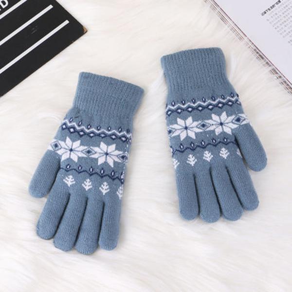 Woman fashion gloves Plush Cotton gloves Windproof gloves Winter Warm gloves Thick gloves