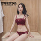 Fashion Lace Bras Push Up Wireless Bras Bralette Cup A B Underwear Female Bras Tassel