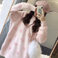 Love Round Neck Pullover Sweater Spring and Autumn Loose Fairy Gentle Style Student Sweater Jacket