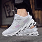 Size 39-44 Men Running Shoes Breathable Rubber Lace-up Mesh Shoes Outdoor Jogging Sneakers