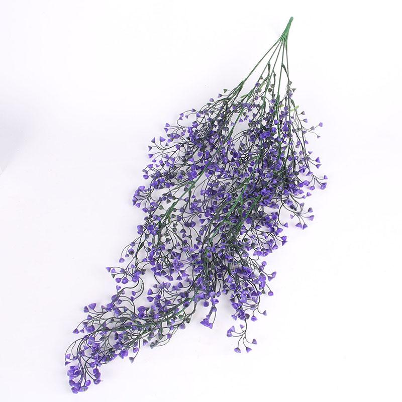 Mural Wall Hanging Simulation Willow Green Plant Artificial Flower Plastic Flower Rattan Bar Restaurant Living Room Kindergarten Decoration