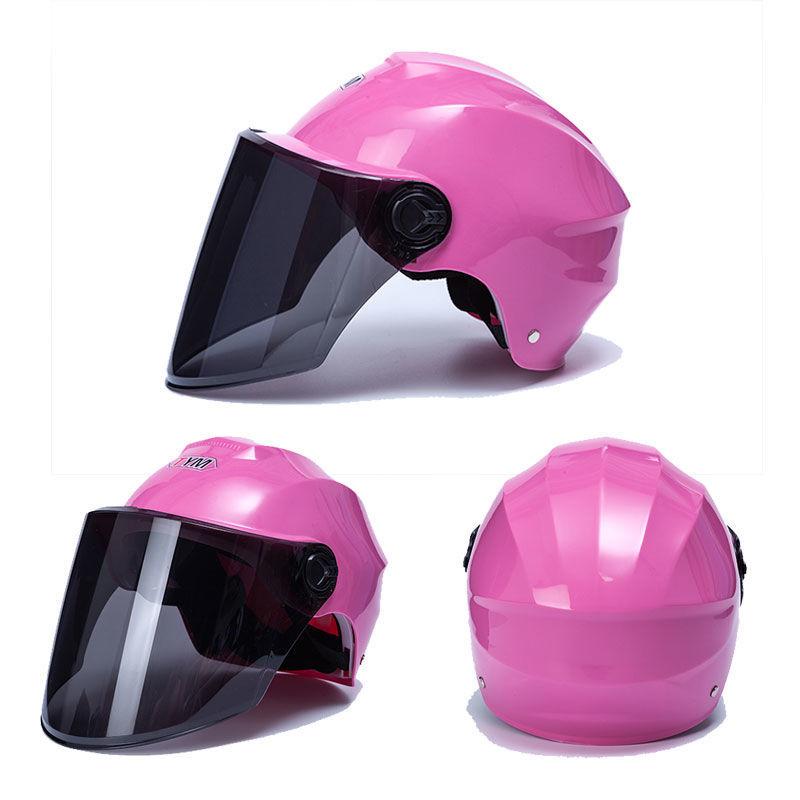 Summer Helmets Four Seasons Universal Anti-Sai Safety Helmet Adjustable Head Circumference Electric Motorcycle