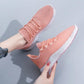 Women's Spring and Summer Walking Shoes Soft Sole Non-slip Breathable Sports Shoes Large Size Casual Flat Sneakers