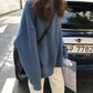 Autumn Winter Pullover Solid Color Sweater Female Students Loose Bottoming Shirt Sweaters