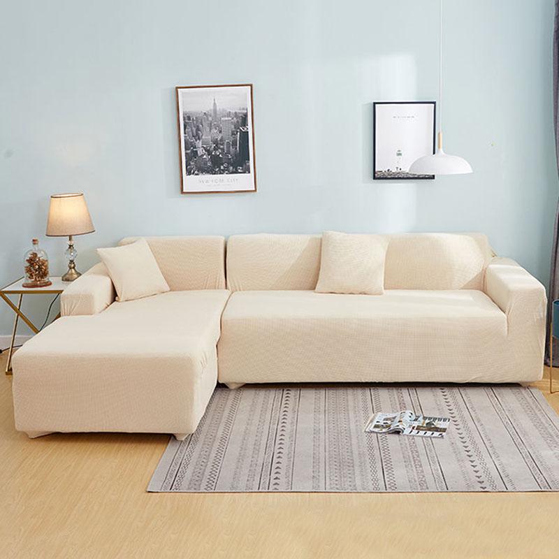 Elastic Stretch Sofa Cover for Living Room Sof Slipcover Couch Covers for Universal Sofas  Sectional L Shaped Slipcover  1/2/3/4 Seat