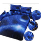 3D Creative Starry Sky Bedding Net Red Personality Realistic Four-Piece Set Double Student Bedding