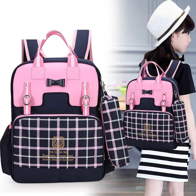 Cartoon Cute Student Backpack School Bag Backpack Canvas Small Backpack Children Travel Bag Girls Backpack