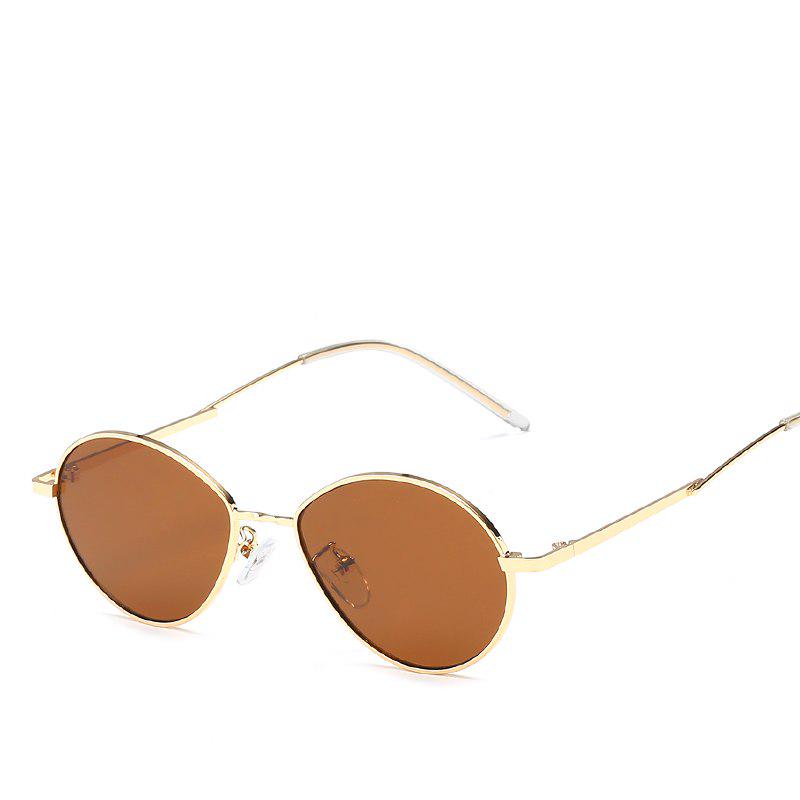 WTEMPO Retro Small Frame Oval Sunglasses Women Men Brand Designer Anti-UV Women Sunglasses 2019 6 Co