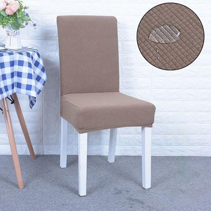 Cheap Jacquard Waterproof Chair Cover Spandex Elastic Chair Slipcover Dining Chair Cover Case for Wedding Hotel Banquet