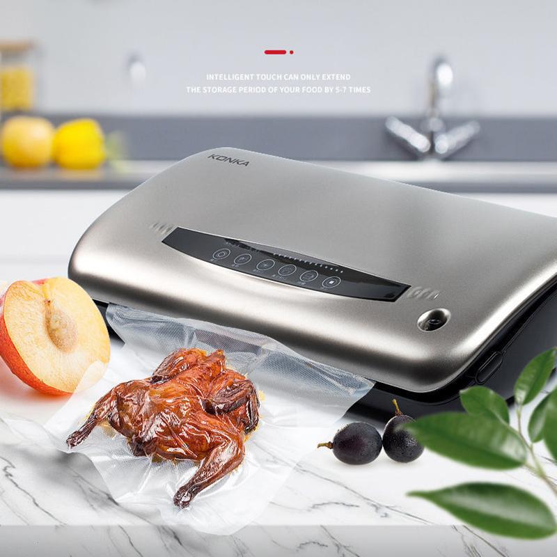 Food Vacuum Sealer 220V/110V Automatic Commercial Household Food Vacuum Sealer Packaging Machine