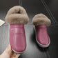 Autumn and Winter Cute Women's Cotton-padded Shoes Warm and Velvet Home Indoor Household Thick-soled Cotton Shoes