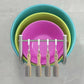 Stainless Steel Bathroom Basin Rack Washbasin Rack Kitchen Cutting Board Pot Cover Rack Basin Storage Rack Nail-free Wall Hanging Rack Basin Rack