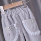 Girls' Pants Spring Models Children's Spring and Summer Children's Clothing Children's 0-4 Pants Outer Wear Girls Casual Spring Trousers
