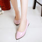 Spring Women's Pointed Toe Shoes Non-slip Outer Wear Low-top Waterproof  Casual Shoes Single Shoes