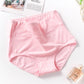 4Pcs/Set Girl's Seamless Underpants Women's Breathable Skin-friendly Panties High-waist Comfortable Cotton Crotch Briefs