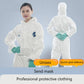 Protective clothing breathable coveralls hooded workwear special dustproof electrostatic clothing