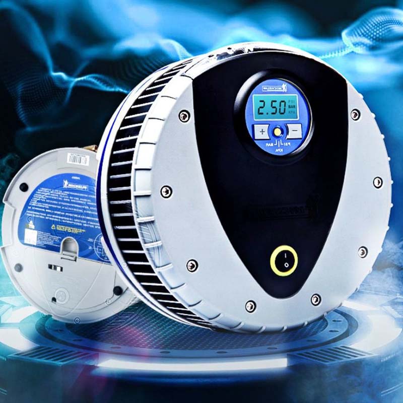Multifunctional Car Air Pump, Car SUV, Portable 12V Car Tires, Universal High-power Air Pump, Preset Tire Pressure Digital Display Model