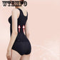 Body suit abdomen with corset postpartum waistband waist slimming vest female summer