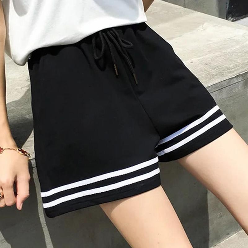 Loose High-waist Sports Shorts Women's Running Yoga Wide-legged Casual Thin Summer Pants Women's Casual Sports Shorts