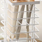 Kitchen Supplies Tool Storage Rack Multi-function Stainless Steel Simple Storage Rack
