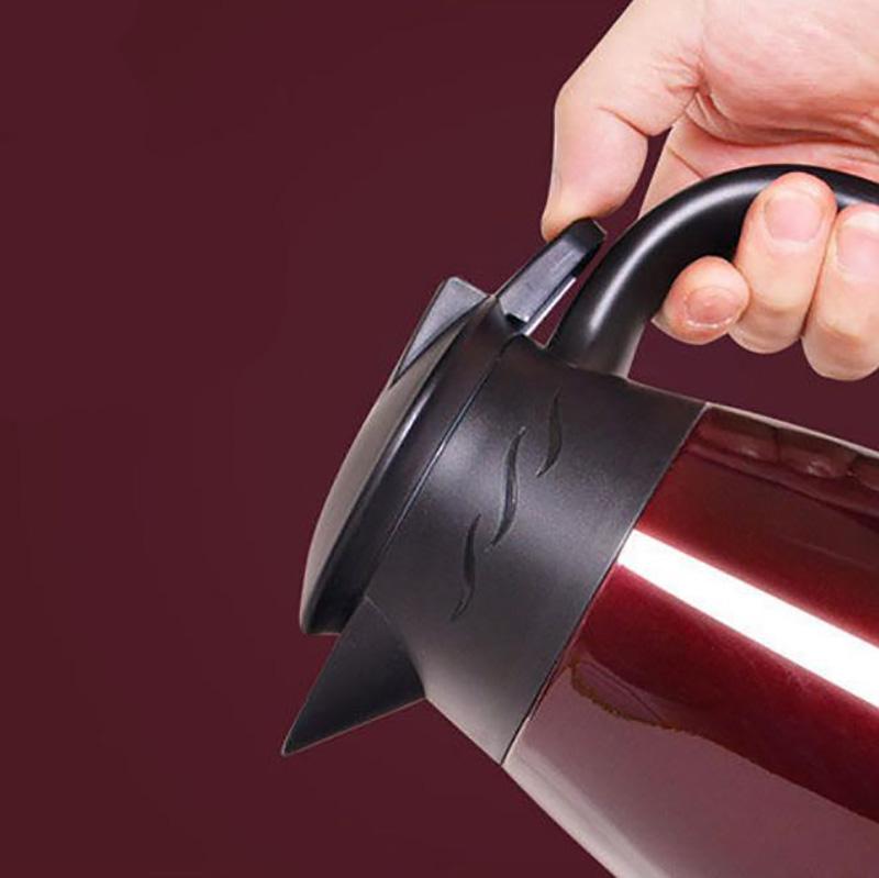 800ml Car Stainless Steel Electric Heating Kettle Temperature Insulation Pot Coffee Tea Water Heating Pot