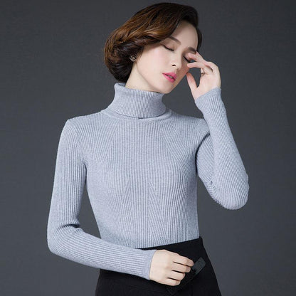 Women's Cardigan Short Slim Slimming Solid Color Sweater Fashionable Sexy Knitted Bottoming Shirt Top