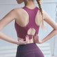 Women's Sports Bra Shockproof Gathering Yoga Vest Adjustable Beauty Back High-intensity Sports Fitness Bra Running Outer Wear Bra Yoga Tank Tops