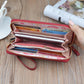 Fashion Lady Purses Wristlet Handbags Women Wallets Long Money Bag Zipper Coin Purse Pocket Cards Ho