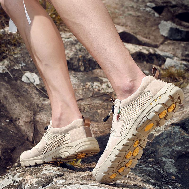 Plus Size 38-46 Men Outdoor Water Sneaker Non Slip Hiking Climbing Aqua Shoes Beach Barefoot Upstream Shoes Seaside Shoes
