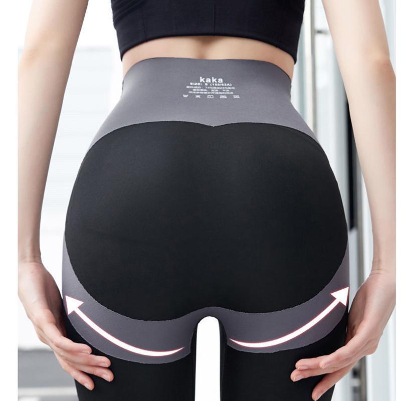 Shark Pants Women's Outer Wear Leggings Thin Suspension Pants Abdomen Hips High Waist Tight-fitting Cropped Trousers Spring and Autumn Models