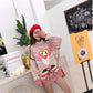 Beads Knitwear Turtleneck Loose Pink Panther Knitting Pullover Chic Women Jumper Sweater