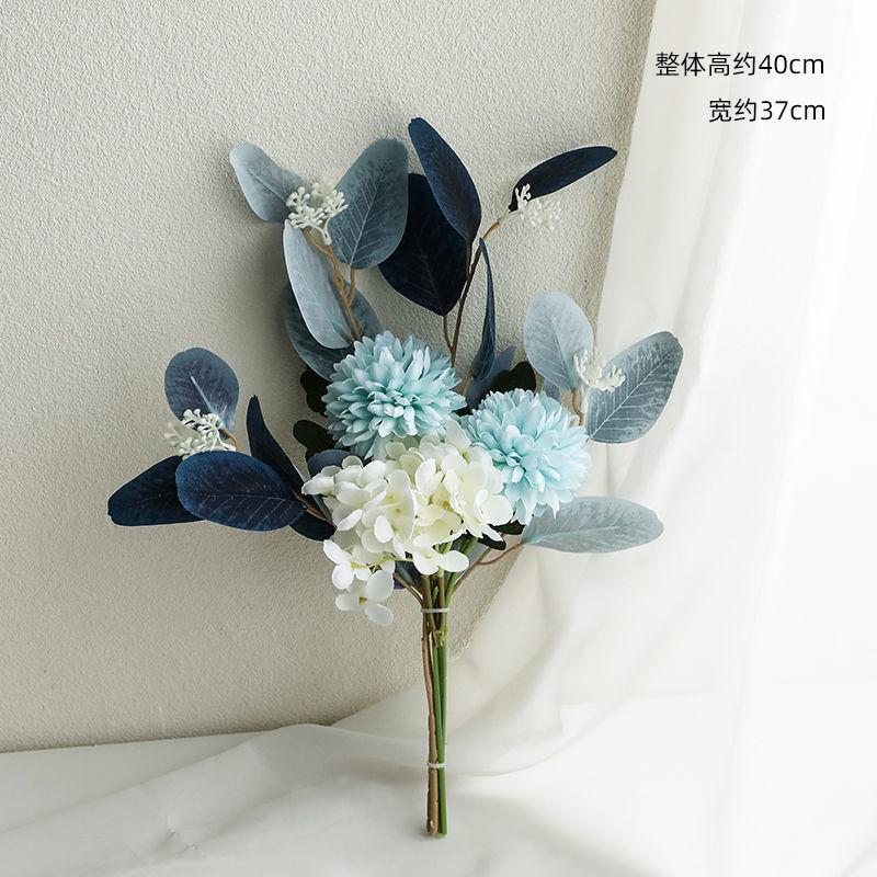 Fake Flower Simulation Bouquet Decoration Decorative Floral Decoration High-end Living Room Eucalyptus Table Flower Display