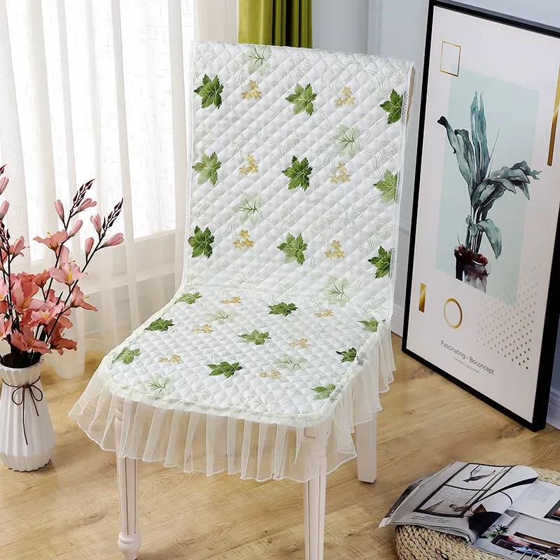 Siamese Cushion Universal Universal Dining Table and Chair Cover Non-slip Home Chair Cover