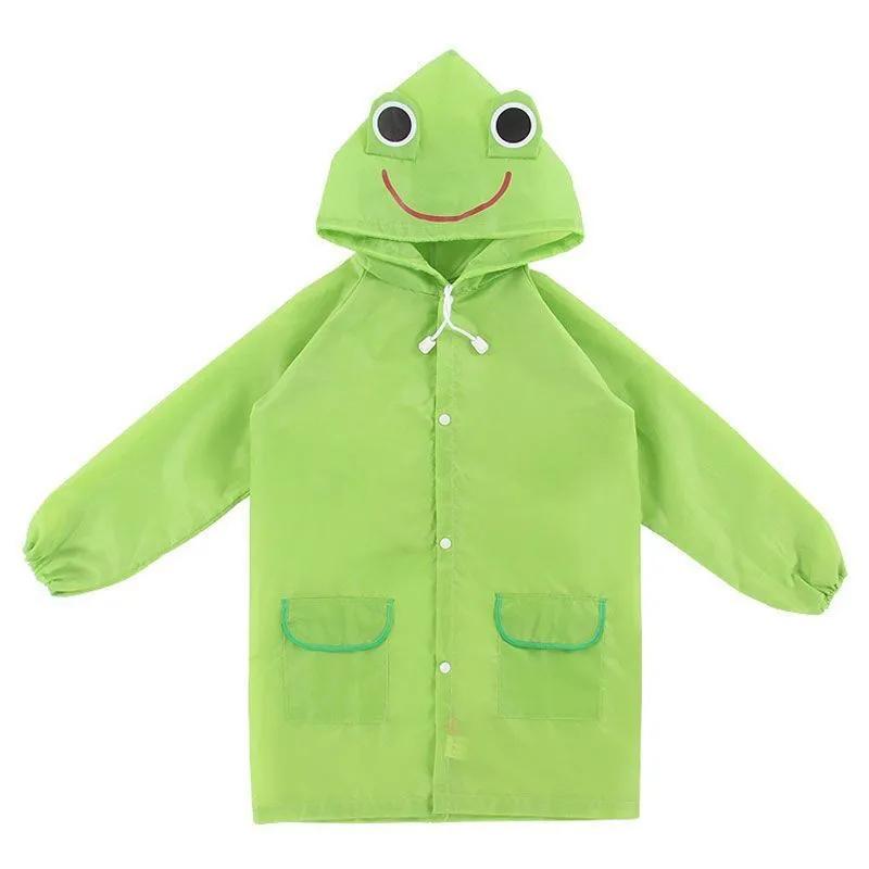 Rain Coat for Kid Pink Red Blue Lovely Waterproof Clothes Children Suit 90-130cm Windbreaker Windproof Hooded cartoon raincoats