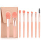 8 Piece Portable Soft Makeup Brush Set, Eye Shadow Foundation Powder Eyelash Lips Concealer Blush Makeup Brush Set