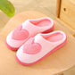 Womens Cute Slippers Winter Home Slippers Cartoon Shoes Non Slip Women Men Warm Soft House Slippers Indoor Bedroom Lovers Couples