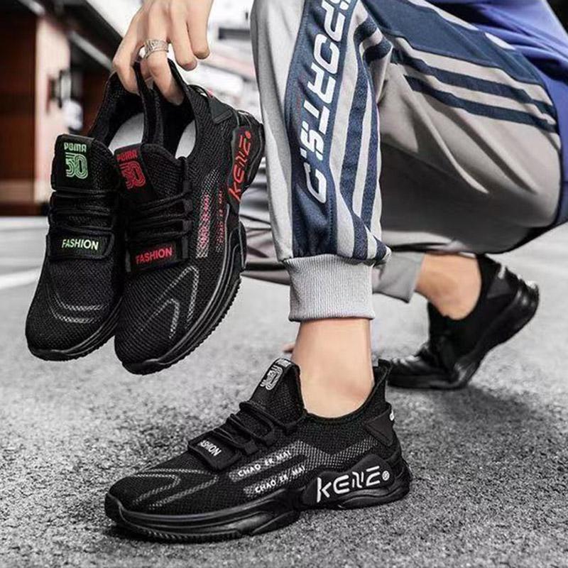 Men's Non-Slip Wear-Resistant Sneakers Men's Casual Shoes Breathable Lightweight Shoes
